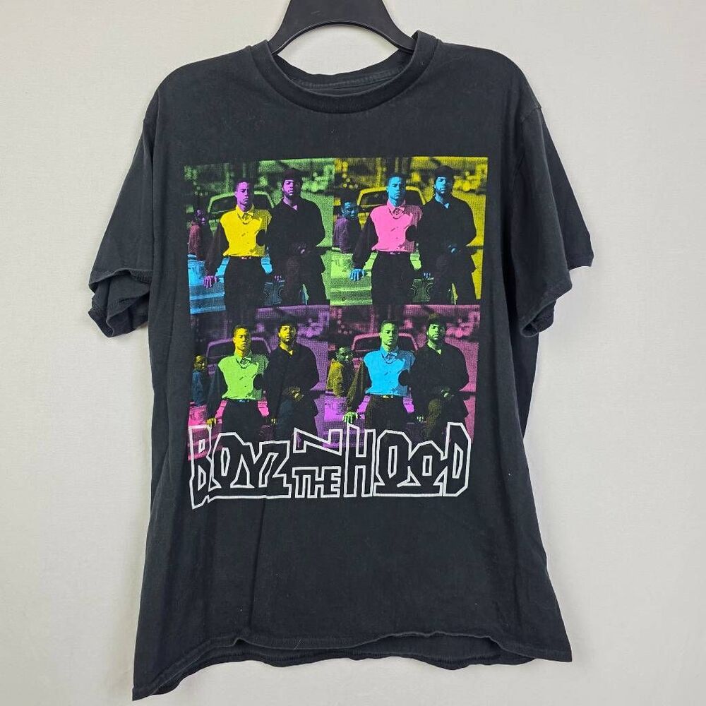 Boyz II Men Graphic Tee Vintage Style Black L